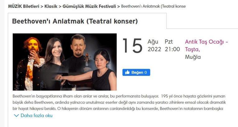 Bahçeşehir Üniversitesi Gümüşlük Festivali'nde
