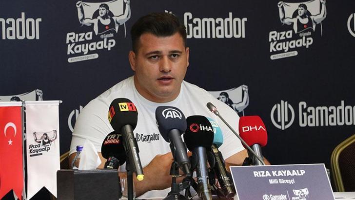 Milli Güreşçi Rıza Kayaalp: Olimpiyat şampiyonu olup güreşi bırakmak istiyorum