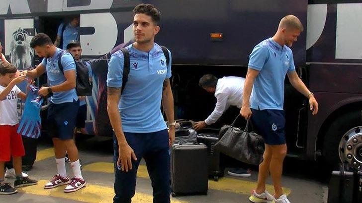 Trabzonspor yeni transferleriyle Kopenhag’a uçtu