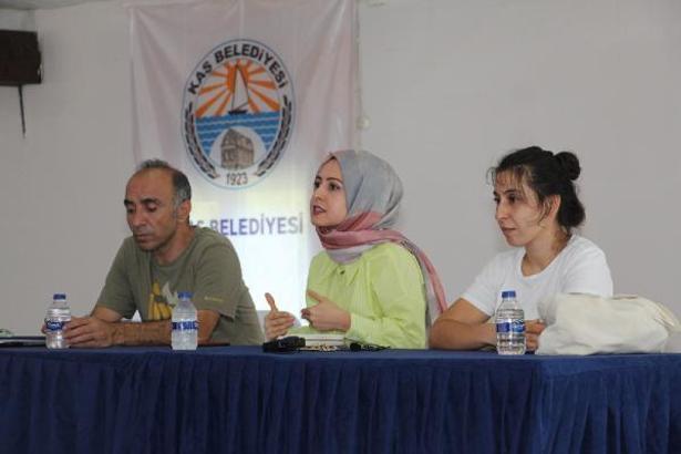 Kaş’ta seracılık kursu açıldı