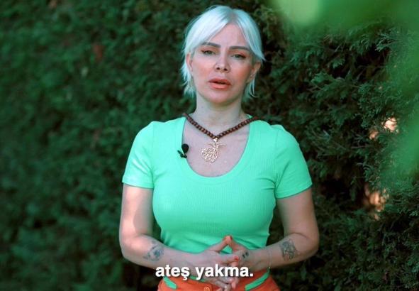 Ünlü isimler bu yıl da orman yangınları için çağrıda bulundu