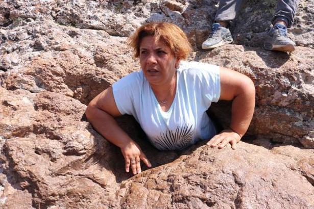 Hacıbektaş’ta 'delikli taş' yoğunluğu