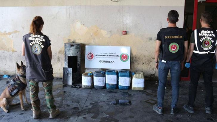 Gürbulak ve Kapıkule'de uyuşturucu operasyonu: 2 gözaltı