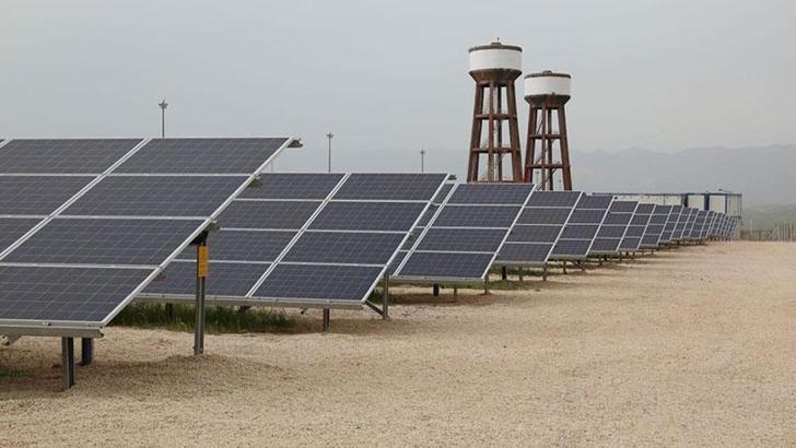 Şırnak’ta, TIR parkındaki güneş enerji santrali ile 4 milyon TL gelir