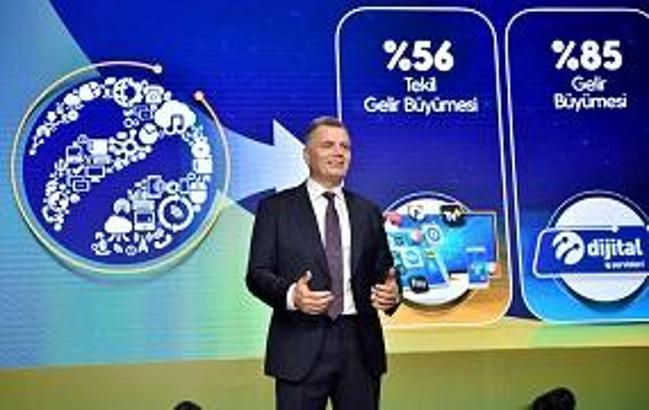 Turkcell ikinci çeyrekte yüzde 46,0 büyüdü, ilk 6 ayda 1,2 milyon yeni müşteri kazandı