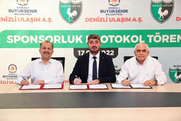 Denizli Büyükşehir'den Denizlispor'a dev destek