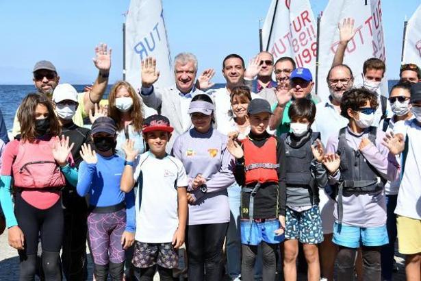 Deniz festivalinde yelken sporcuları yarışacak