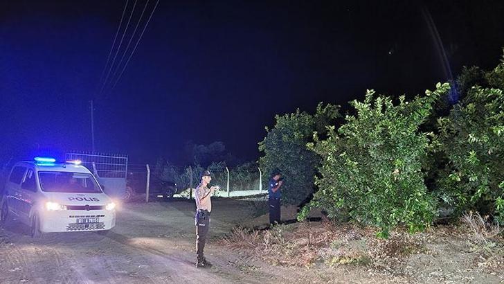 Narenciye bahçelerinde hava destekli asayiş uygulaması