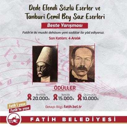 Türk musikisi beste yarışmasına başvurular başladı