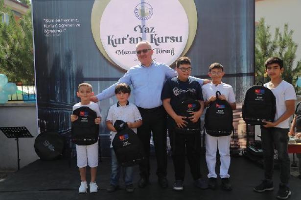 Sivas Belediyesinden Kuran kursu öğrencileri için mezuniyet töreni