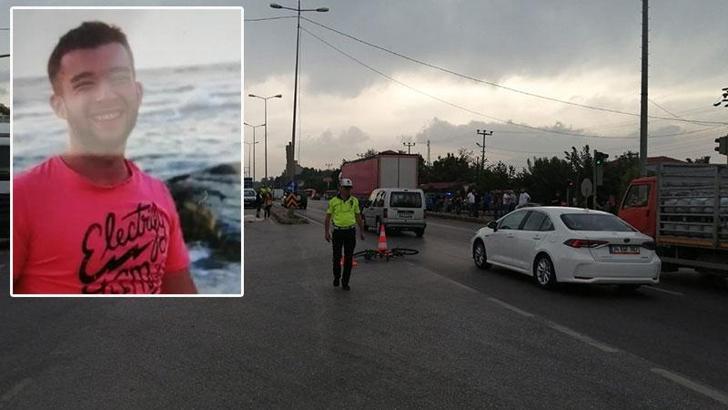 Kamyonetin çarptığı bisikletli hayatını kaybetti