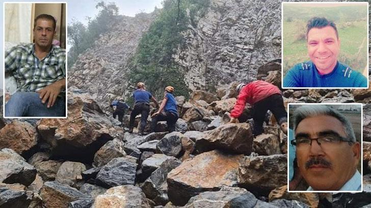 3 işçinin öldüğü kazada, uçuruma düşen kamyonetten son anda atlayıp kurtuldu