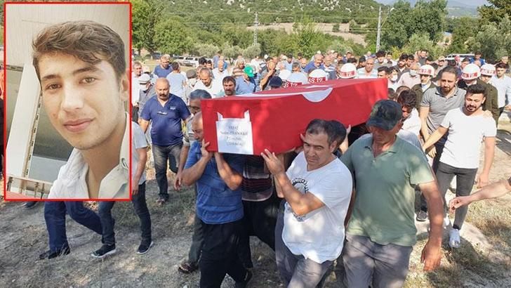 Balık tutarken suya düşüp boğulan uzman onbaşının cenazesi toprağa verildi