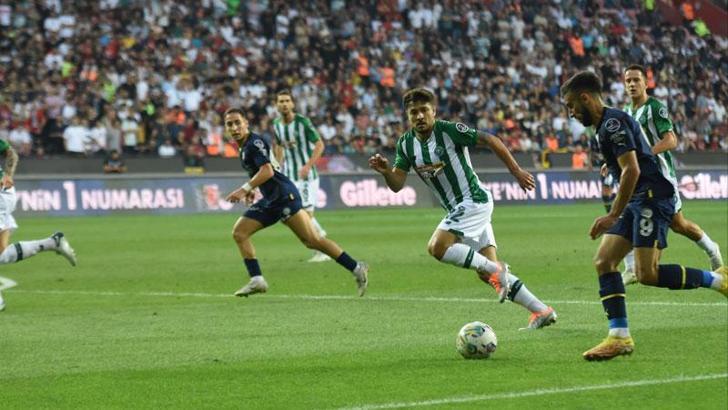 Konyaspor - Fenerbahçe: 1-0