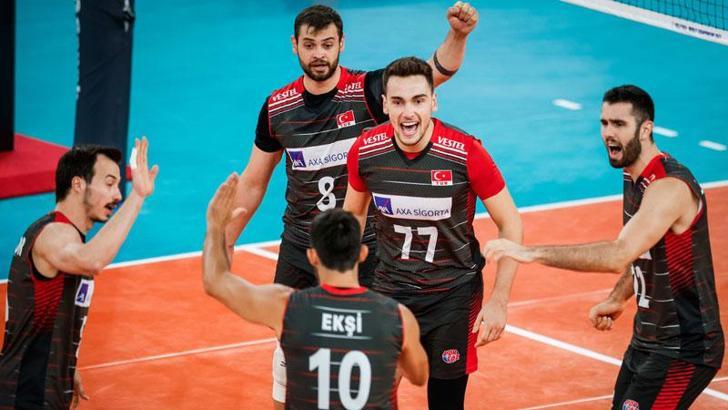 A Milli Erkek Voleybol Takımı tarih yazdı