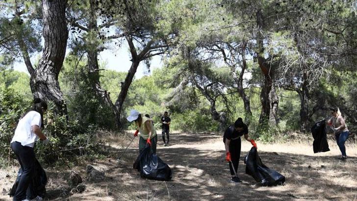 Düden Çayı'nda büyük temizlik