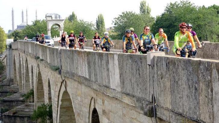 Edirne'de Uluslararası 3 Kapı Bisiklet Festivali