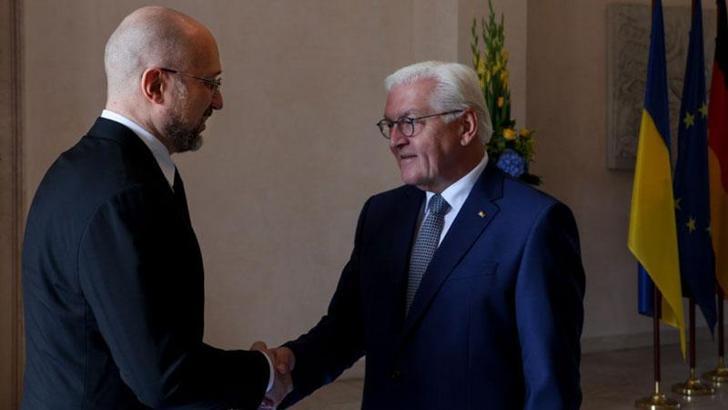 Ukrayna Başbakanı Şmihal, Almanya’da