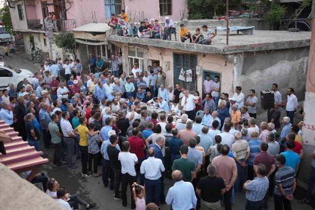 Zeydan Karalar, Aladağ’ı mahalle mahalle gezdi