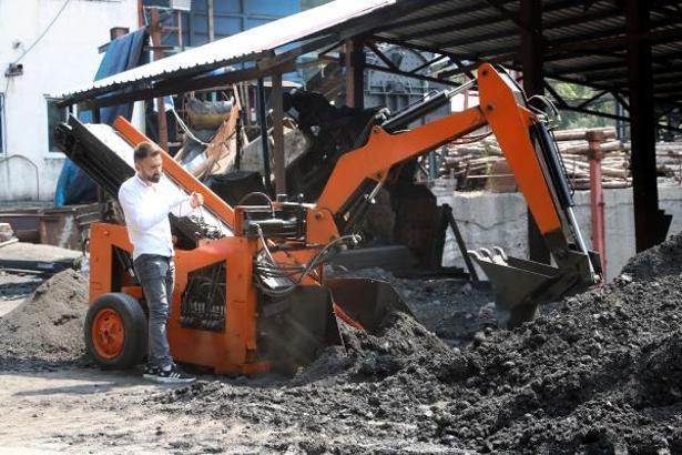 Maden işçisinden düşük maliyetli yer altı yükleyicisi