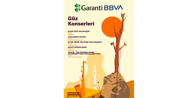 ‘Garanti BBVA Güz Konserleri’ baÅŸlıyor
