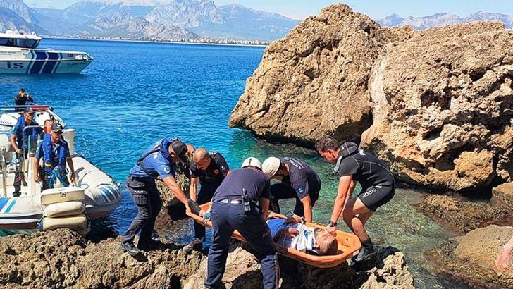 Manzara izlerken falezlerden düştü