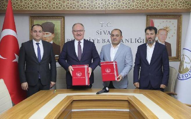 Sivas Belediyesi ile Kemal İbni Hümam Vakfı ile işbirliği protokolü imzalandı