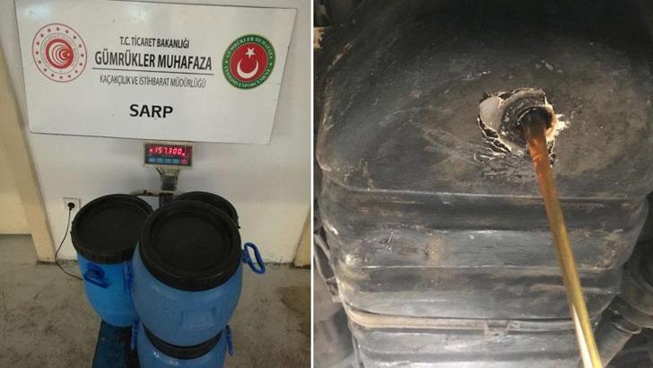 Yakıt deposunda kaçak kestane balına geçit yok