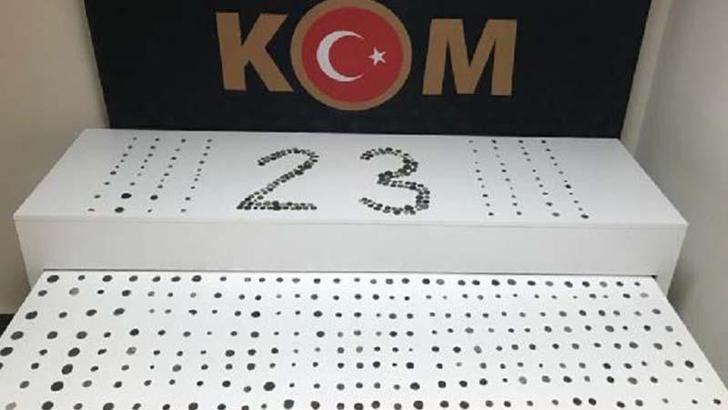 Elazığ’da 470 sikke ele geçirildi