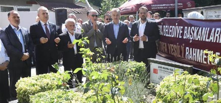 Mustafa Yeşil, vefatının 20’nci yılında kabri başında anıldı