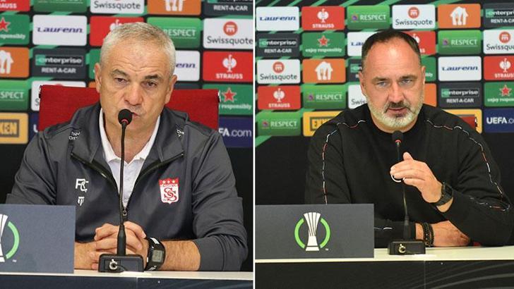 Sivasspor - Slavia Prag maçının ardından