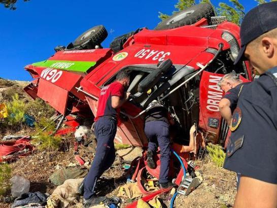 Mersin'deki yangın sonrası 8 orman personelinin tedavisi sürüyor