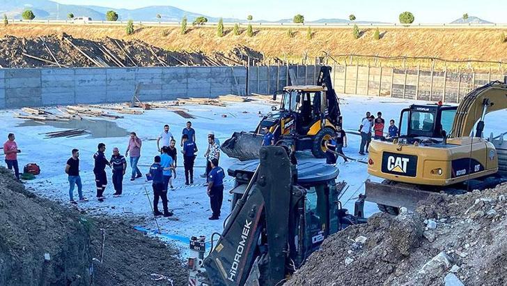 Yıkılan duvarın altında kalan işçi öldü