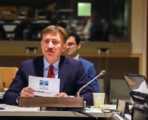 Bahçelievler Belediye Başkanı Dr. Hakan Bahadır, BM’deki bir konferansa katıldı