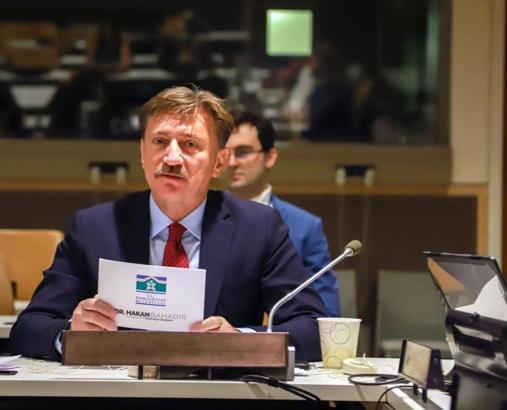 Bahçelievler Belediye Başkanı Dr. Hakan Bahadır, BM’deki bir konferansa katıldı