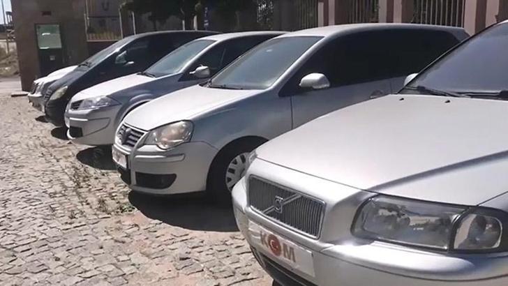 Yurt dışından getirdikleri araçları sahte belgelerle satan 4 kişi tutuklandı