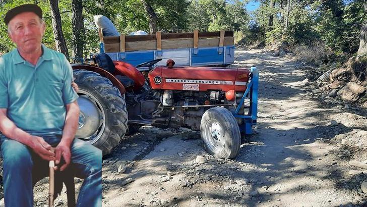 Traktörle orman yangınına müdahaleye gitti; dönüş yolunda kazada öldü