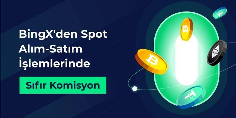 BingX, spot alım-satım iÅŸlemlerinde komisyon ücretini kaldırdı