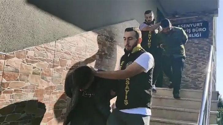 Esenyurt'ta güvenlik görevlisini öldüren şüpheliler adliyeye sevk edildi