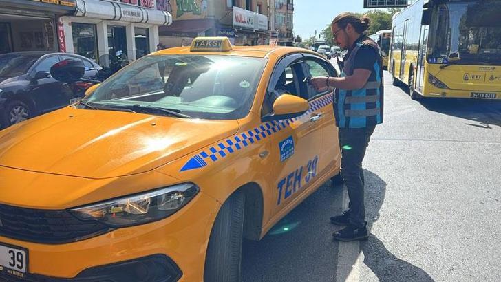 Kadıköy’de taksi denetimi