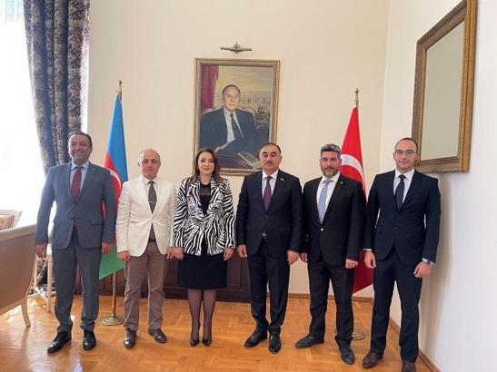 ULUSKON Başkanı Atasoy’dan Azerbaycan Büyükelçiliği'ne ziyaret