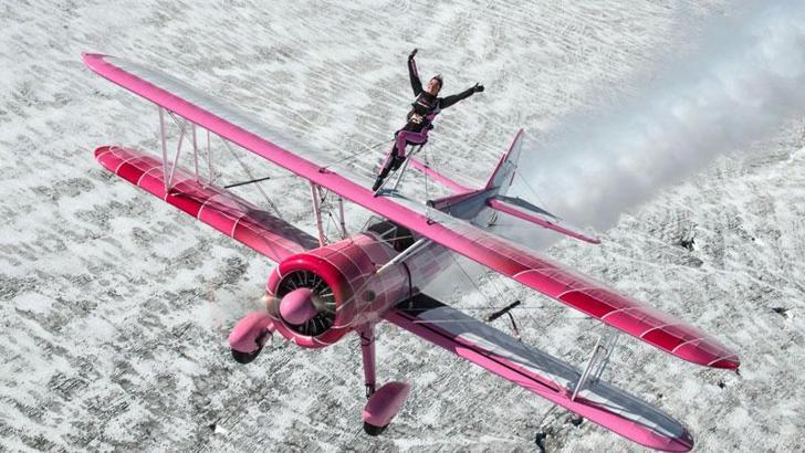 Eskişehir’de akrobasi heyecanı