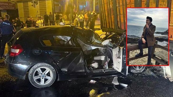 Sakarya'da otomobil, kamyona çarptı: 1 ölü, 1 yaralı