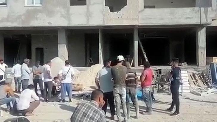 9'uncu kattan başına kalas düşen işçi öldü