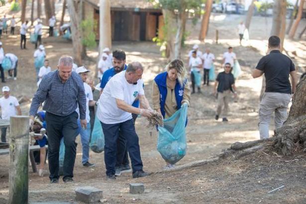 Kumluk Tabiat Parkı’nda Dünya Temizlik Günü etkinliği