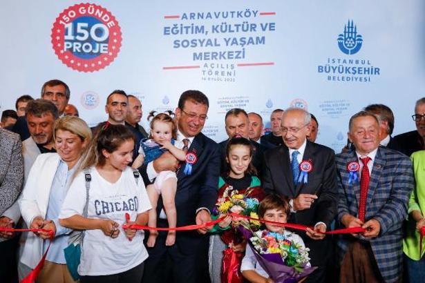 Kılıçdaroğlu Arnavutköy'de konuştu