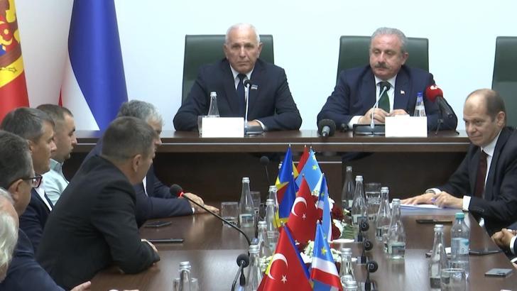 TBMM Başkanı Şentop, Gagavuzya’da görüşmeler gerçekleşti