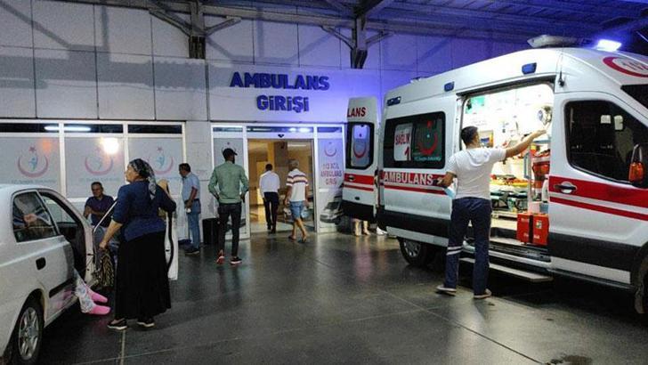 Düğün evinde dağıtılan yemekten 1'i damat 13'ü davetli hastanelik oldu