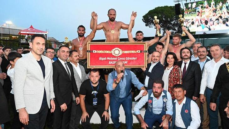 Bigalı Mehmet Çavuş Güreşleri’nde başpehlivan Ali Gürbüz oldu