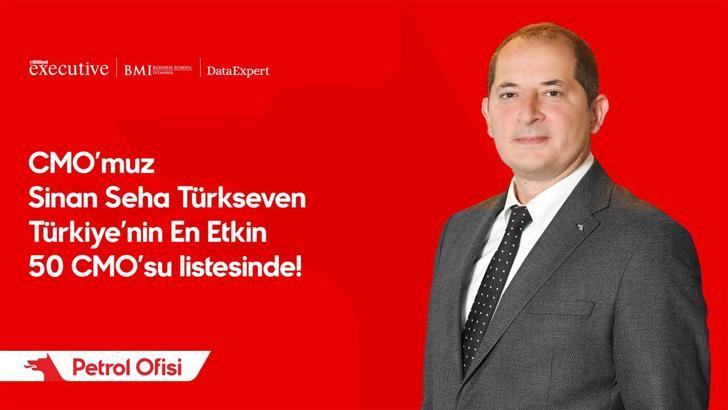Petrol Ofisi CMO’su Türkseven, “Türkiye’nin En Etkin 50 CMO’su” arasında